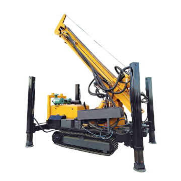 Crawler mud pump drilling water well drilling rig
