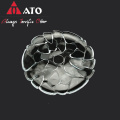 Modern Clear machine plate cobblestone pattern fruit plate