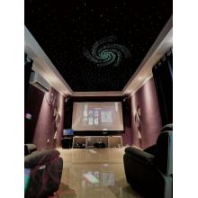 Panel de techo estrella de fibra óptica para sala de cine