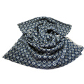 12gg Knitted Scarf Print Wool Scarf