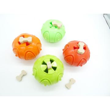 Bola de calabaza TPR para juguetes para perros