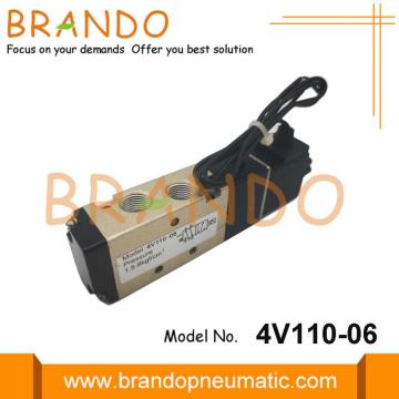 Válvula solenoide 4V110 para actuador neumático