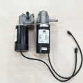 Electric automatic garage door opener motor