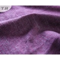 Noble Purple Upholstery Linen Materials Stock Lots in Haining