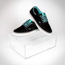 Transparente Acrylic Sneaker Box proveedores y fabricantes