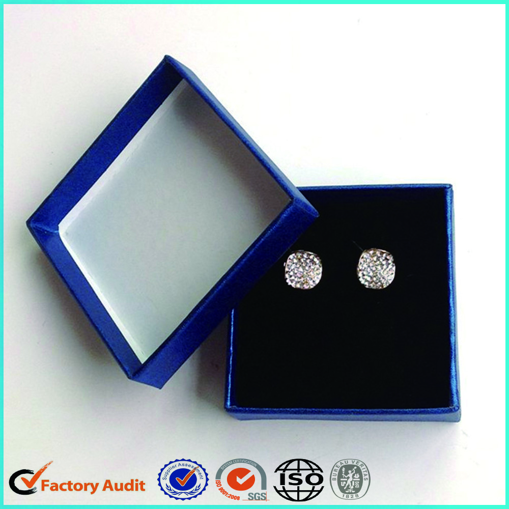 Earring Packaging Boxes Custom Logo Foam Insert