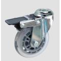 Industrial Caster Transparent Caster with Whole Brake