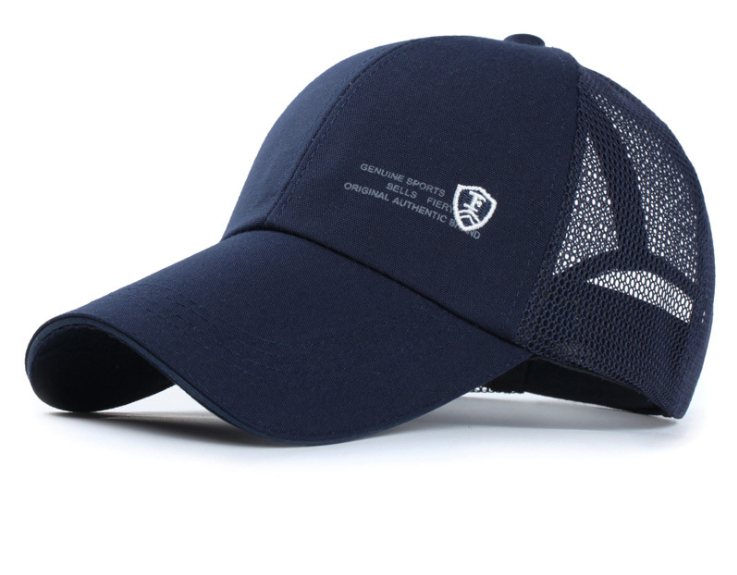 Mesh Golf Cap Navy