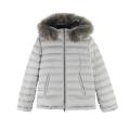 Fur Collar Hooded Down Jacket