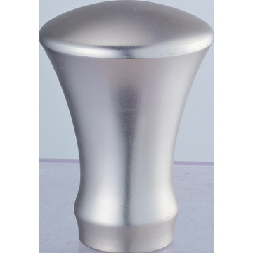 Filature trompette Rideau tige Aluminium Finial