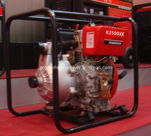 K2500 air cool open type diesel generator