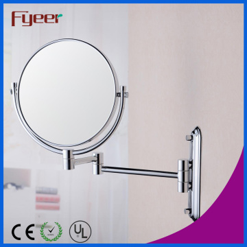 Fyeer Round Turnover Wall Brass Cosmetic Mirror (M0758)
