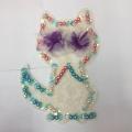 Beaded Embroidery Patch Applique Stick Garment Accessories