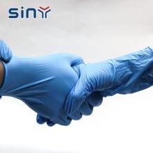 Examen de azul desechable Nitrile Glove Medical