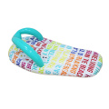 Benutzerdefinierte aufblasbare Flip Flop Air Matratzenpool Schwimmer