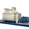 Vertical shaft double axle concrete mixer