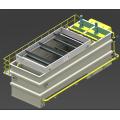 High efficiency sedimentation flotation air