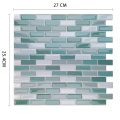 Mosaic Vinyl Wall Tiles Self Adhesive Sticker