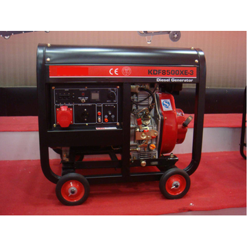 Air Cooled 6.5KVA Open Type Diesel Generator