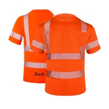 HIVIS reflektierende Arbeitssicherheit Kurzarm Polo-T-Shirt