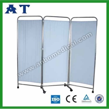 3 panel de pantalla de acero inoxidable Hospital Ward