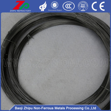 Wholesales 0.18mm Black annealed molybdenum wire