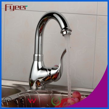 Fyeer Goose Neck 360 Robinet d'évier de cuisine pivotant