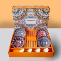 Bohemia theme Ceramic tableware set with gift box