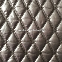 2015 fashion double side fabric padded with quilting