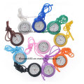 Jelly Silicone Hanging Loop Nurse Watch pour les infirmières Médecins