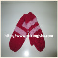 women's hand knitted remix winter gloves