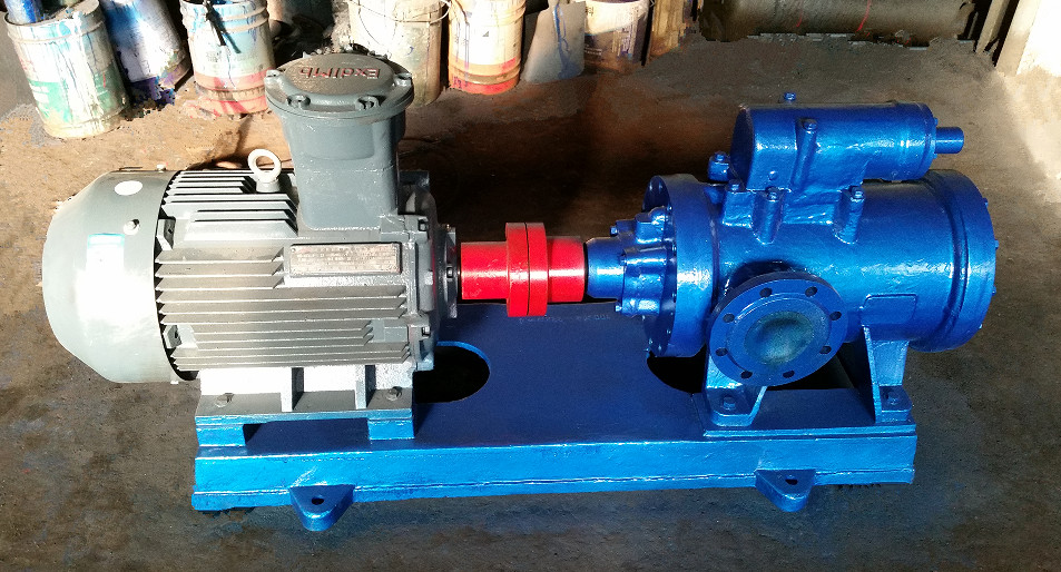 horizontal screw pump