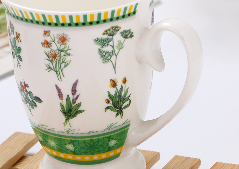 European Designer tea mug 