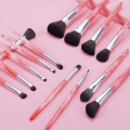 Oem new arrival private label red jade series 14Pcs beili tools eye brush colorful eyebrow makeup brush set free shipping