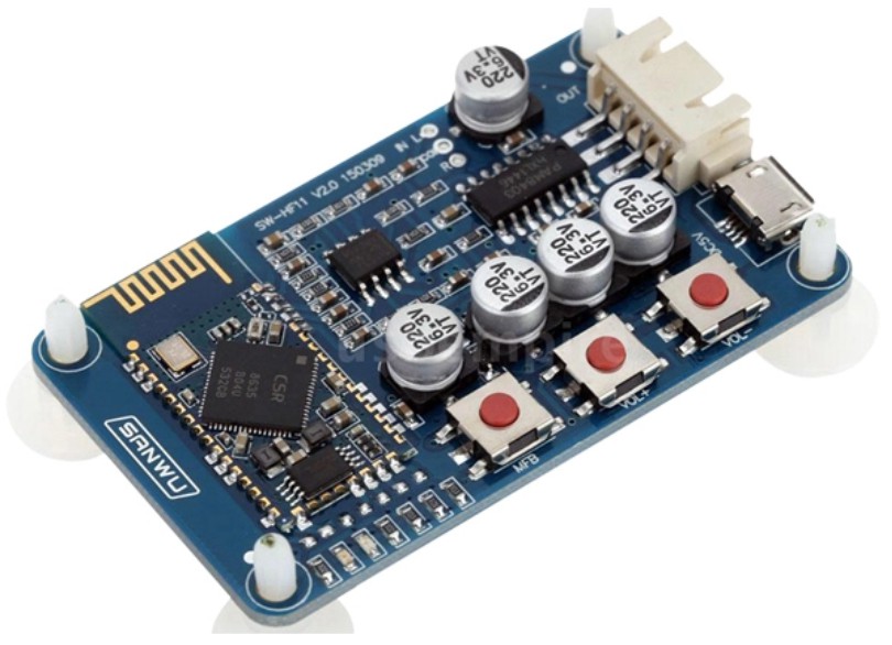 USB flash drive PCB prototype assembly