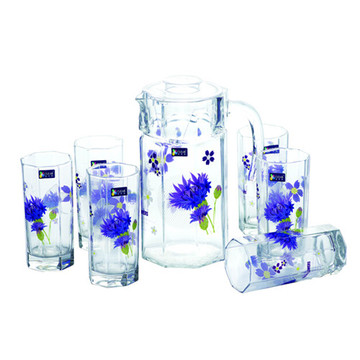 High Quality Glass Jug Set Glassware Kitchenware Kb-Jh06136