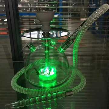 Fashionable Acrylic Hookahs with LED