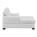 Custom Color Apartment Leder Chaise Lounges