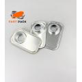 1L square tin can components square top