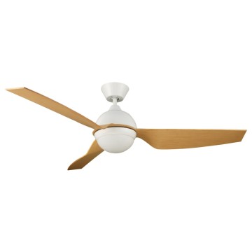 Contemporary Style 3 Solid Wood Blade Ceiling Fan