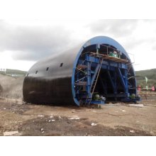 Carro de revestimiento de túnel hidráulico para túnel de carretera