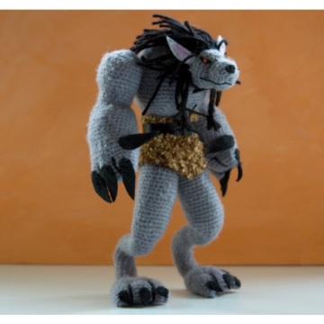 Wow Warcraft Plüsch gefüllte Hand gemacht Crohet gestrickt Puppe Spielzeug