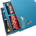 Tea Paper Packaging 2 Layers Sliding Drawer Boxes