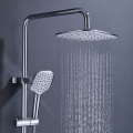 Bathroom Brass Rain Shower Faucet in Polished