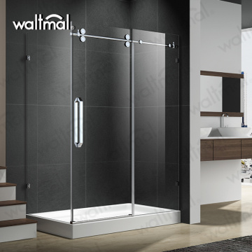 Clear Frameless All Glass Shower Doors