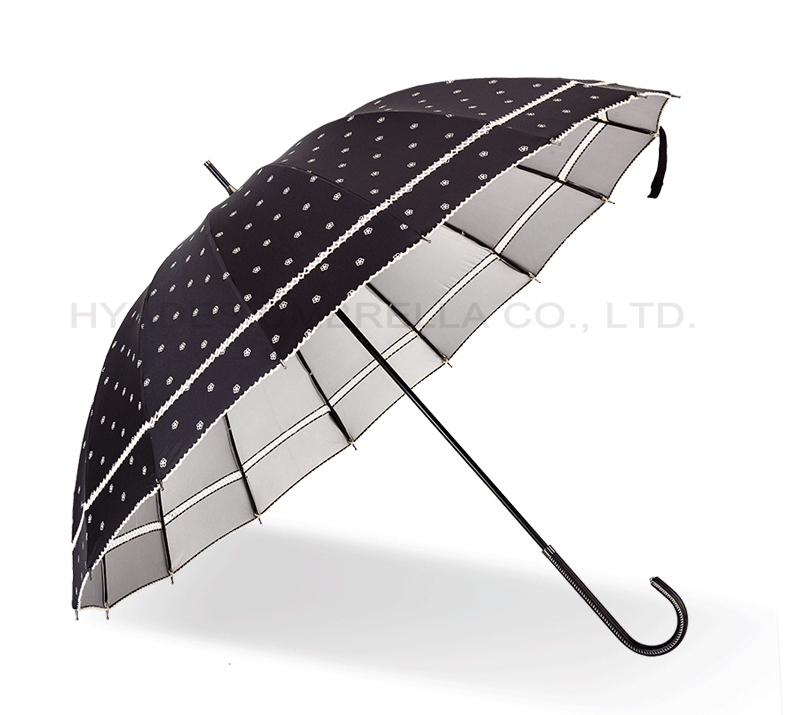 ladies stick umbrella 