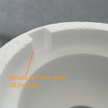 Foam packing material prototyping CNC plastic processing