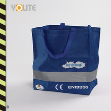 Reflective Non Woven Bag - Reflective Warning Shopping Bag (YLS02)