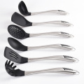 silicone stainless steel utensils cooking tool set