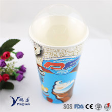 Specialist Disposable Frappe Cold Drink Waxed Paper Cup